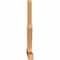 Ekena Millwork Saratoga Timber Gable Bracket, Western Red Cedar, 96"W x 44"H x 3 1/2"D x 3 1/2"F, 11/12 Pitch GBW096X44X0404SAR00SWR - alternate 5